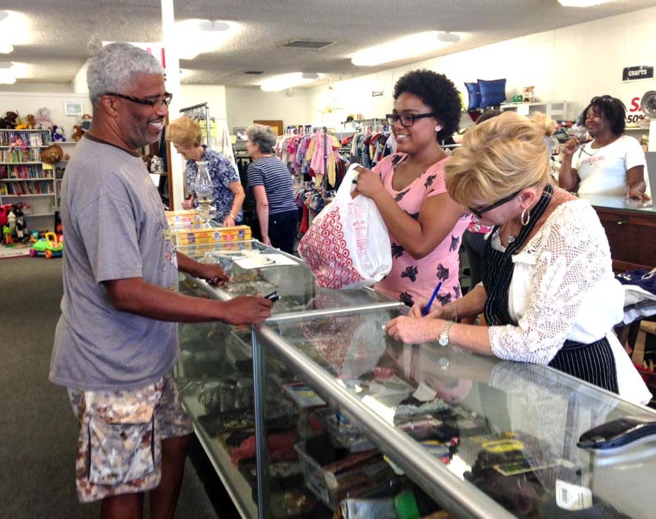 Girls Republic Students Learn Work Habits at the Boys Republic Thrift Shop