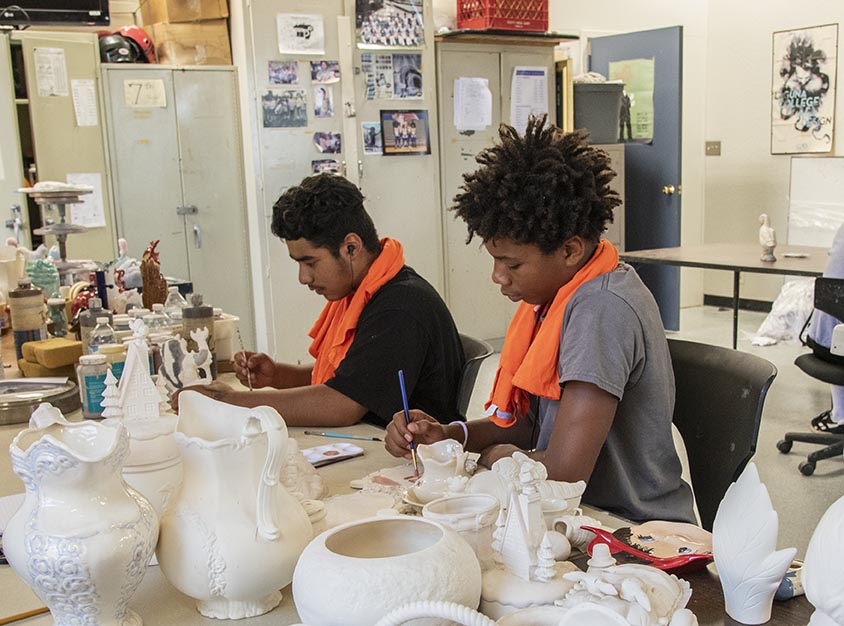 Teens Find a Creative Outlet in Ceramics Class